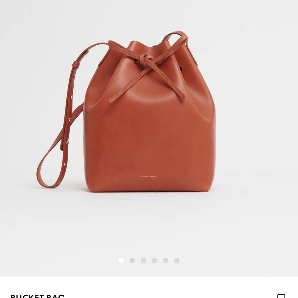 Mansur Gavriel Terracotta Bucket Bag